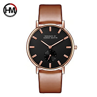 Đồng hồ dây da Hannah Martin 2138 kiểu dáng sang trọng dành cho nữ HM-2138CH