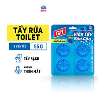 Viên tẩy bồn cầu Gift_ Vỉ 4 viên