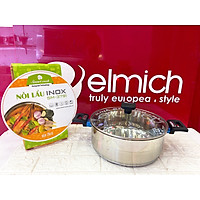 Nồi lẩu inox ELmich Smartcook 3791 size 26cm
