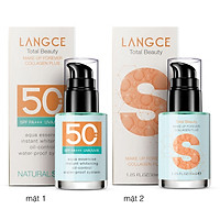 KEM TRANG ĐIỂM COLLAGEN+ CHỐNG NẮNG 2IN1 SPF45+++ 30ml LANGCE