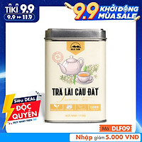 Trà Lài Cầu Đất Đặc Biệt - Hộp 110Gr (Trà hoa Nhài - Jasmine Tea) Dalat Farm