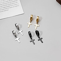 Khuyên Tai Nam Dạng Kẹp Không Cần Bấm Lỗ - Thánh Giá