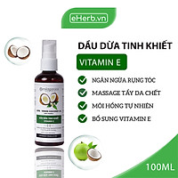 Dầu Dừa Ép Lạnh Tinh Khiết Nguyên Chất Dưỡng Da - Tóc - Môi MILAGANICS 100ml (Chai)