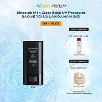 Chống nắng dạng thỏi Shiseido Men Clear Stick UV Protector 20g
