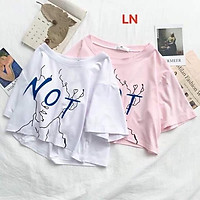 Áo croptop NOT L&N