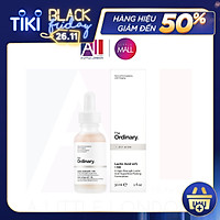 Tinh Chất Tẩy Tế Bào Chết Và Cấp Nước The Ordinary Lactic Acid 10% + HA 30ml