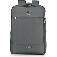 Balo laptop cao cấp 15.6 inch (Macbook 17inch) Mikkor Lewie Backpack chống thấm nước, ngăn đựng rộng rãi, ngăn laptop chống sốc có đai cài an toàn, quai đeo êm ái giảm cảm giác mỏi vai và lưng khi đeo