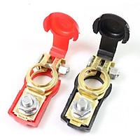 Đầu Nối Kẹp Dây Điện Bình Ắc Quy Cho Ô Tô (1 Cặp)