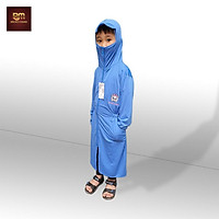 Áo chống nắng thông hơi trẻ em dáng dài, chống tia UV, làm mát, kháng khuẩn, HL006