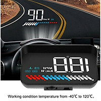 Bộ Hiển Thị Tốc Độ Lên Kính Lái Ô Tô Có GPS Và Odb2