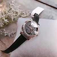 Đồng Hồ Nữ Marc jacob dây da case 28mm mầu đen