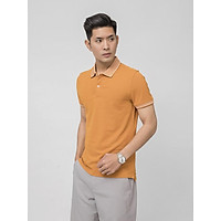 Áo thun polo nam cao cấp ARISTINO cổ dệt họa tiết hình học ấn tượng - APS068S9