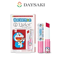 LipIce Son Dưỡng Có Màu Hồng Cam Doraemon Sheer Color Dorayaki X Orange Pie 2,4g
