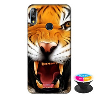 Ốp lưng điện thoại Asus Zenfone Max Pro M2 hình Hổ Dữ Gầm Rú tặng kèm giá đỡ điện thoại iCase xinh xắn - Hàng chính hãng