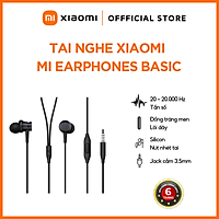 Tai Nghe Nhét Tai Mi Basic Xiaomi HSEJ03JY - Hàng Chính Hãng