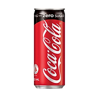 Nước ngọt Coca Cola Zero lon 320ml - 01534