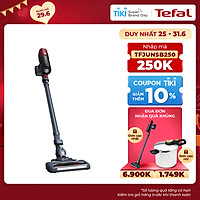 Máy hút bụi không dây Tefal X-pert 6.60 TY6878WO - Đỏ xám - Hàng chính hãng