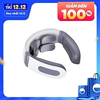 Máy Massage Đốt Sống Cổ 4D Jinkairui với 4 Đầu Massage, 9 Mức Điều Chỉnh, Tặng Kèm Máy Massage Cầm Tay Mini (Giao màu ngẫu nhiên) - Hàng Nhập Khẩu