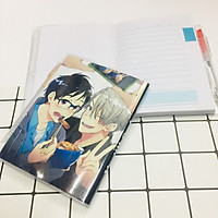 SỔ TAY NHỎ KÈM BÚT Yuri!!! On Ice NHIỀU MẪU NGẪU NHIÊN