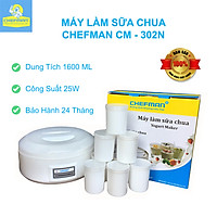 Máy làm sữa chua Chefman CM-302 - Hàng chính hãng