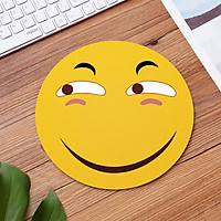 Miếng lót chuột hình tròn siêu dễ thương - Hàng chính hãng