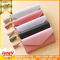 Ví Cầm Tay Nữ Dài Tua Rua Phong Cách Hàn Quốc TVNN173