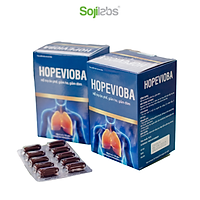 Viên Uống Bổ Phổi HOPEVIOBA hỗ trợ ôn phế, giảm ho, giảm đờm - Hộp 60 viên