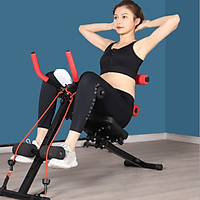 Máy Tập GYM, Tập Cơ Bụng Đa Năng Mẫu Mới Kết Hợp Tay, Ngực - Chất Liệu Thép Chịu Lực Tốt, Tải Trọng 150kg + Tặng Dây Kéo Tập Tay