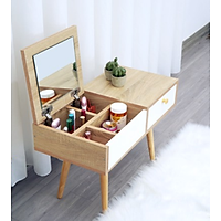 Bàn trang điểm ngồi nệt tiện lợi có ngăn chứa mỹ phẩm - GP143
