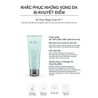 Sữa Rửa Mặt Cho Da Dầu Và Da Mụn Ac Clear Magic Foam A1 The Plant Base