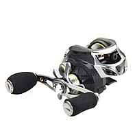 Strong Tension Right-Hand Metal Carbon Fiber 18+1 Axis Double Brake Lure Fishing Low-Profile Reel Fishing Reel