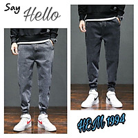 QUẦN JEANS JOGGER, QUẦN BÒ NAM TRƠN PHONG CÁCH GIẢN DỊ, DỄ PHỐI ĐỒ