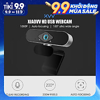 Xiaomi Youpin Xiaovv HD USB Webcam tích hợp micrô Máy ảnh tự động lấy nét không cần ổ đĩa Quà tặng cho ghi âm cuộc gọi video