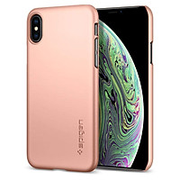 Ốp Lưng Spigen Iphone XS/X Case Thin Fit (Ver.2) - Hàng Chính Hãng
