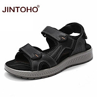 Giày Sandal Da Đi Biển Thời Trang Cho Nam Size 38-48