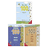 Ehon Nhật Bản combo 3 cuốn: 100 tầng dưới lòng đất, 100 tầng dưới biển, Tòa nhà 100 tầng