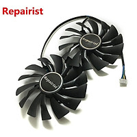 【 Ready stock 】2pcs/lot VGA GPU GTX1080 GTX1070 GTX1060 ARMOR Video Card cooling fan For MSI GTX 1080/1070/1060 ARMOR Graphics Card Cooling