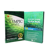 Combo 2 cuốn toán tư duy và luyện thi olympic toán quốc tế - sách tham khảo cho trẻ 9-10 tuổi