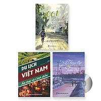 Combo 3 sách: 1001 bức thư viết cho tương lai + Du lịch Việt Nam – Ẩm thực và Cảnh điểm + 123 Thông Điệp Thay Đổi Tuổi Trẻ (Trung giản thể – Trung phồn thể – Pinyin – tiếng Việt) + DVD quà tặng