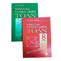 Combo Nâng cao và phát triển Toán lớp 8 (Tập 1&2)