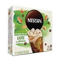 Cà phê Nescafe sữa hạt Latte Hạnh Nhân- 38186