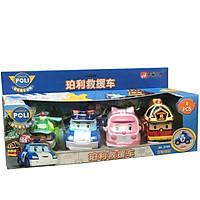Đồ chơi trẻ em Đội xe Robocar Poli và những người bạn - Bộ 4 con