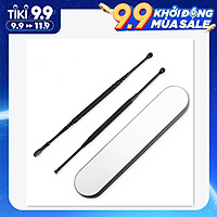 Dụng Cụ Lấy Ráy Tai Sử Dụng 2 Đầu Bằng Thép Không Gỉ