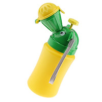 Portable Potty Urinal Emergency Toilet Car Travel Pee Bottle for Boys Green