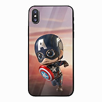 Ốp điện thoại kính cường lực cho máy iPhone X - Captain MS ABJ010