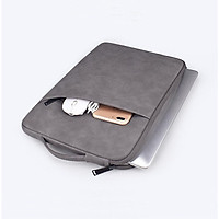 Túi chống sốc Macbook, Laptop cao cấp Shyiaes da cừu