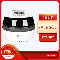 Nồi Chiên Chân Không Điện Tử Ranee RN-AF10LH (10L) kèm bộ phụ kiện 9 món - Hàng chính hãng