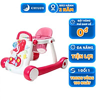 Xe tập đi Chilux Walk G, thiết kế không góc cạnh, gấp gọn dễ dàng, đạt chuẩn châu âu, có bàn đồ chơi phát nhạc