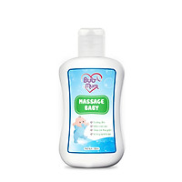 Massage Baby dầu mát xa cho bé 100ml BuB&Mum công dụng giữ ẩm, thư giãn, giữ ẩm da bé luôn mềm mại và ấm áp hương thơm nhẹ nhàng phù hợp cho bé hàng công ty chính hãng, xuất xứ Việt Nam - Trắng