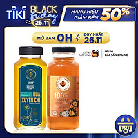 Combo Mật ong rừng nguyên chất Hoa Xuyến Chi Honimore 1kg - giúp tăng cường đề kháng